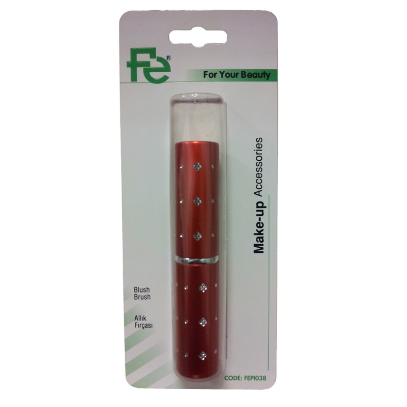 Fe Soft Hair Blush Brush Red