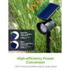 InnoGear Solar Lights, 2-in-1 Waterproof 3 LED Solar Spotlights Adjustable