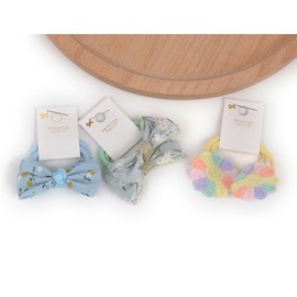 【PAQUETE】：20 piezas (10 pares) de cintas para el pelo clásicas y elegantes con lazos. Tantos colores hermosos y brillantes, que combinan con cualquier