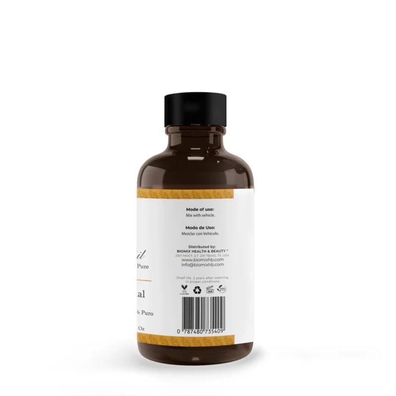 Aceite Esencial de Jengibre 100% Puro, Grado Cosmético, Alimenticio y