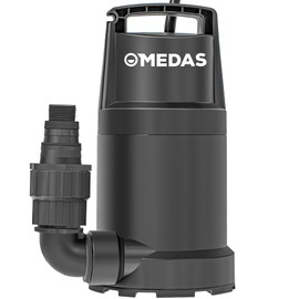 MEDAS Sump Pump 1HP 4950GPH Submersible Water Pump Portable Utility Pump for Swimming Pool, Garden Pond, Basement Water Removal with 10ft Power Cord