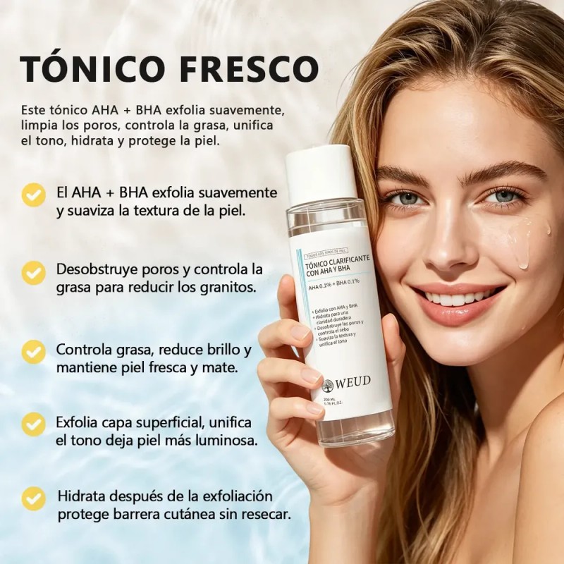 Kit Facial Coreano Reafirmante Hidratante Aclarante 6pzs