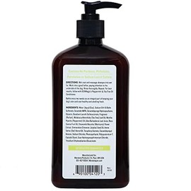 DERMagic Peppermint & Tea Tree Oil Shampoo 12 fl. oz.