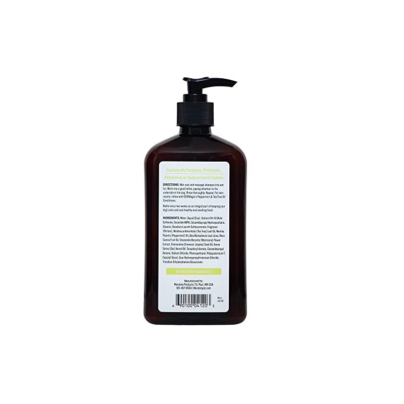 DERMagic Peppermint & Tea Tree Oil Shampoo 12 fl. oz.
