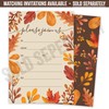 Koko Paper Co Rustic Fall Leaves Flat Thank You Cards