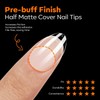 Modelones Nail Tips, 216 Pieces, Full Cover Nail Tips Set,