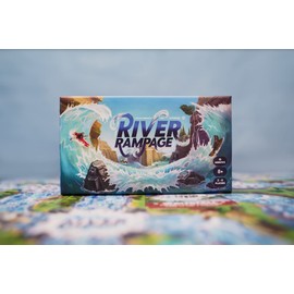 River Rampage | Exciting Board Game for Kids and Adults | Family Board Games for Kids Ages 8+ | Kids Card Game | 4 Player Board Games for Juniors, Teens, and Adults | 2-6 Player Board Games Kids