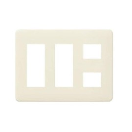 Panasonic WN6708W Simple Fireproof Modern Plate for 8 Plates, Milky White