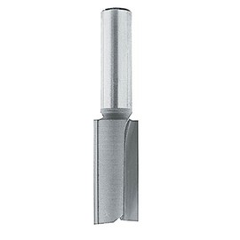 Makita 733006-8A Router Bit 1-Inch Straight 2 Flute, 1-1/4-Inch Cut, 1/2-Inch SH, C.T