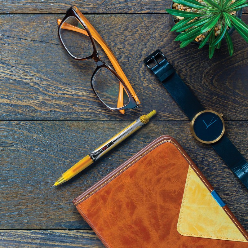 Pilot Precise V5 RT Refillable & Retractable Rolling Ball Pens,