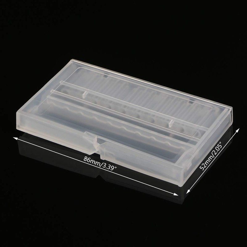 Zaagot 10 Holes Drill Bit for Case Empty Storage Box