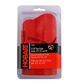 Hobart 770721 Pipe Guide, Saddle 22.5/45/90 Degree, Fits 2-7/8-Inch Pipe