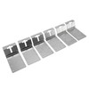 6PCS T Post Bracket 3 Inch Heavy Duty Carbon Steel
