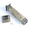 ZENATION Large Incense Burner, Incense Holder for Sticks, Alloy Incense