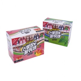 Sandokkaebi Shoe Cabinet Deodorizer 4pcs Shoe Cabinet Deodorizer Odor Removal Shoe cabinet deodorizer 4 packs/peach 2ea