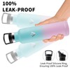 Stainless Steel Drinking Bottle, 1 Litre, Water Bottle with Straw,