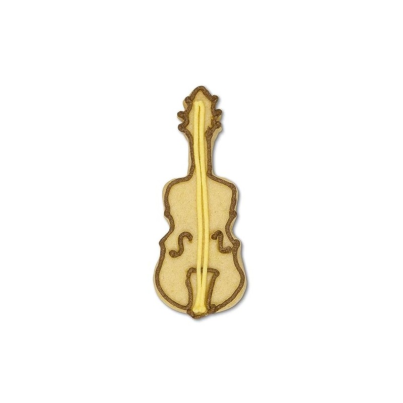 Violin Städter Cookie Cutter 8.5 CM Stainless Steel Cutter