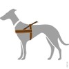 HUNTER RACING Norwegian harness for dogs, nylon, reflective, coat-friendly, 43-53