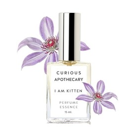 Curious Apothecary I am Kitten Rose Violet perfume for women. 15 ml. A modern floral fragrance
