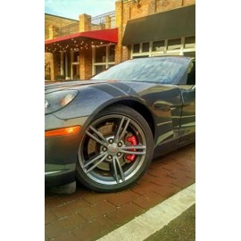 sidewinder Corvette Grand Sport decals C6 carbon fiber vinyl Right fender stripes 2005-2013