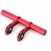 Bicycle Handlebar Extender Bracket Aluminum Alloy Accessory Mount Bar for