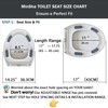 MinShaToilet Seat Soft Close with Quick Release Easy Install