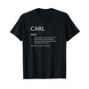 Carl Is The Best Funny Name Definition Carl T-Shirt