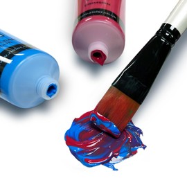 Zieler 120ml Acrylic Paints (Magenta)