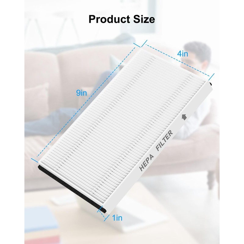 2 PCS FV10VE1 Dust Air Filter Compatible with Panasonic FV-10VE1