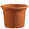 Euro3Plast Geo 1977.01 Pot Diameter 35 cm Terracotta