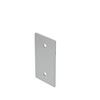 Copper Creek ED-CPLT-AL Exterior Cover Plate for Exit Device Aluminum