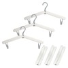 Craci Folding Portable Hangers, Set of 6, Lightweight, Compact, Portable,