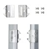 Garage Door Lock Kit with Spring Latch （Including All Hardware）