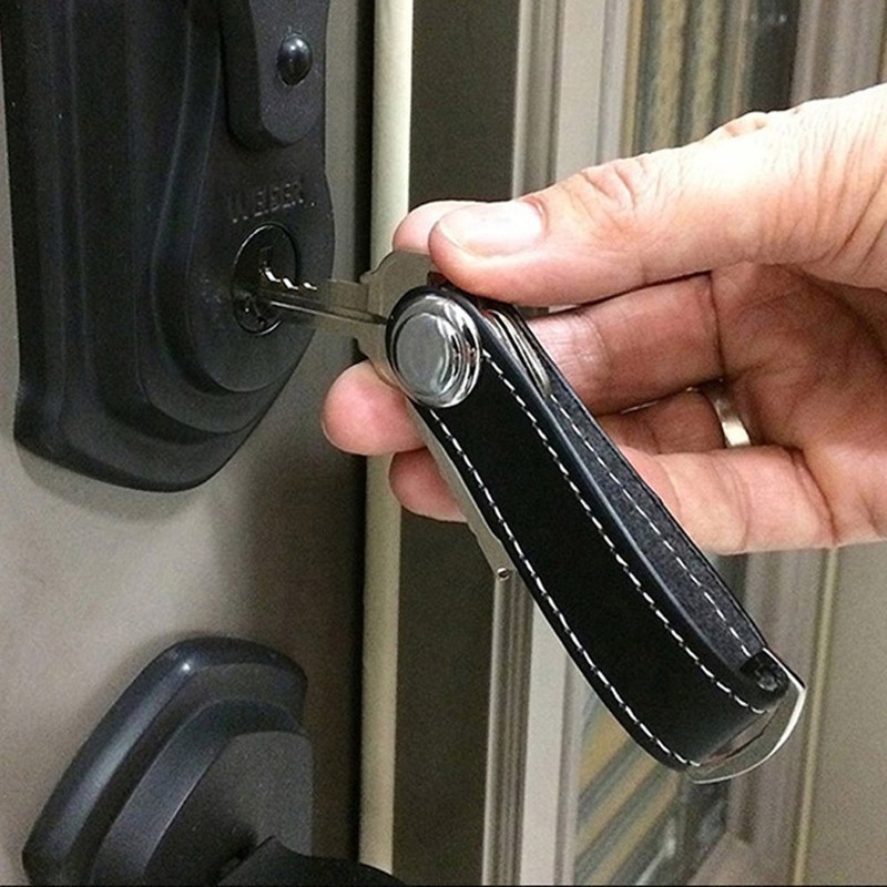 ERCRYSTO Compact Key Holder - Stylish & Practical Pocket Key