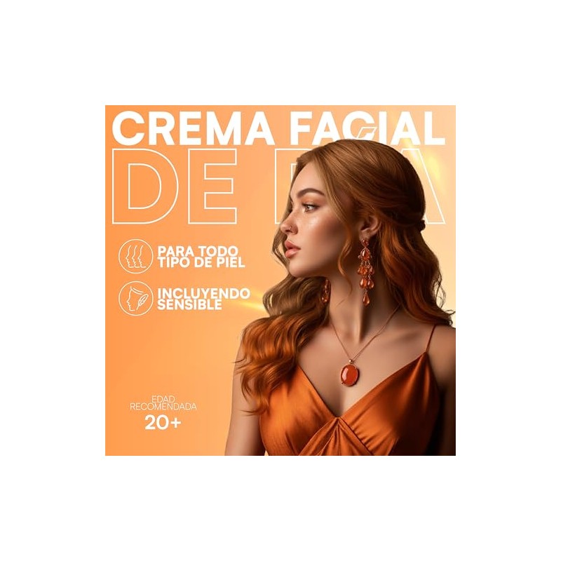 Mist Jewel Crema Día Facial Fps Ácido Hialuronico Ferúlico Vitamina