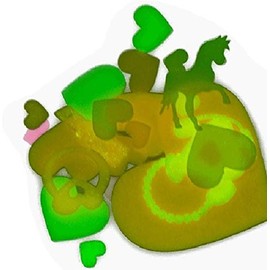 Glow in The Dark Hearts & Accessories