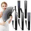 5 Pack Hand Fan Folding, Chinese Fan, Bamboo Handheld Fans