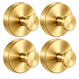 4pac Suction Cup Hooks for Bathroom & Kitchen – Punch-Free Vacuum-Lock Hanging Hooks for Smooth Surfaces 