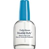 Sally Hansen Double Duty™, capa base y superior, secado rápido,