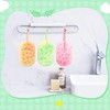 3 Pcs Bath Shower Sponge for Woman Man Relaxing Massage