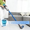 LOMGDOVC Gen5detect Filtro di ricambio con spazzola: filtro HEPA lavabile,