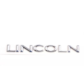 AGW 2008 2009 2010 2011 TOWNCAR REAR DECKLID "LINCOLN" NAME LETTERS EMBLEM - CHROME