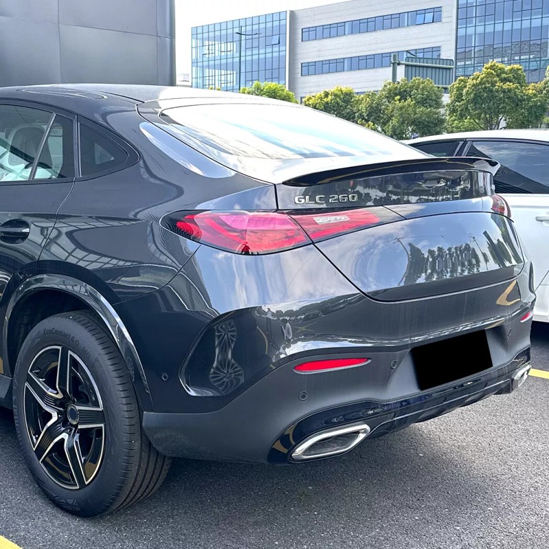 MQ Gloss Black Rear Trunk Spoiler Wing For 2023-2024 Benz