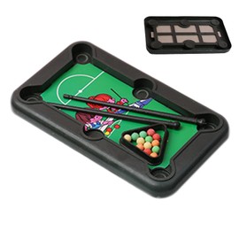 Kids Pool Table Top,Kids Pool Table Billiards Table Game - Portable Small Tabletop Billiard Table for Family Children Boys Girls