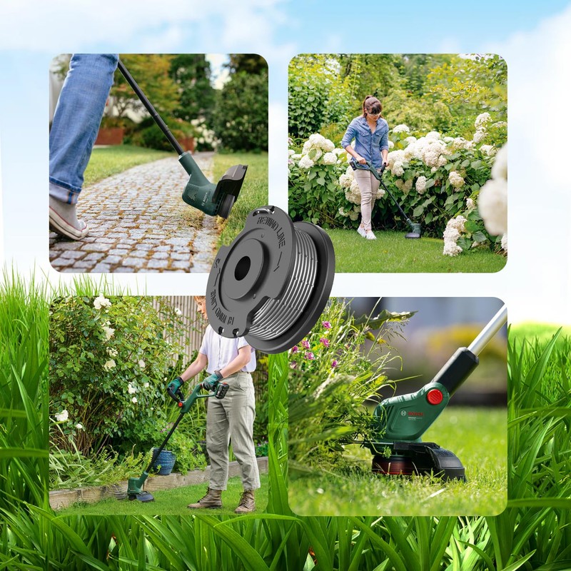 EVENLINKICS Grass trimmer thread spool, for Bosch cordless grass trimmer