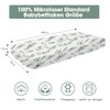 Little Grape Land Fitted Sheet 4pk Leaves, 70 x 140