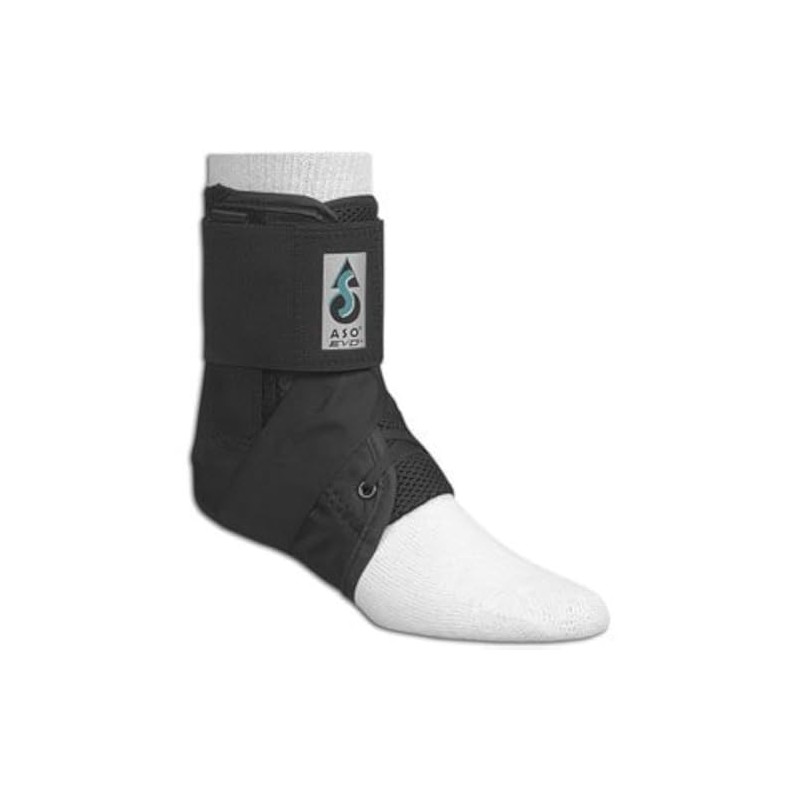 ASO EVO Ankle Stabilizer Support Black Large