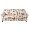 Lamberia Printed Sofa Cover for 3 Cushion Couch High Stretch