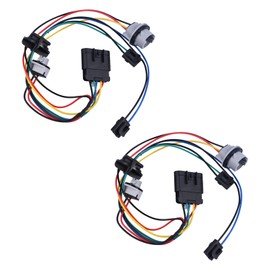 Getfarway 2Pcs Headlamp Wiring Harness Front Right and Left Side 25842432 Compatible with Chevy Impala 2006-2013│Impala Limited 2014-2016│Monte Carlo 2006-2007