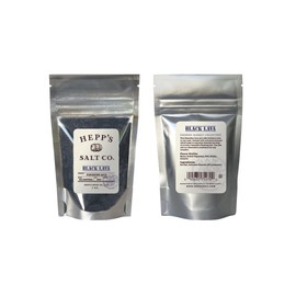 Hepp's Salt Co, Black Lava Salt, 3. oz